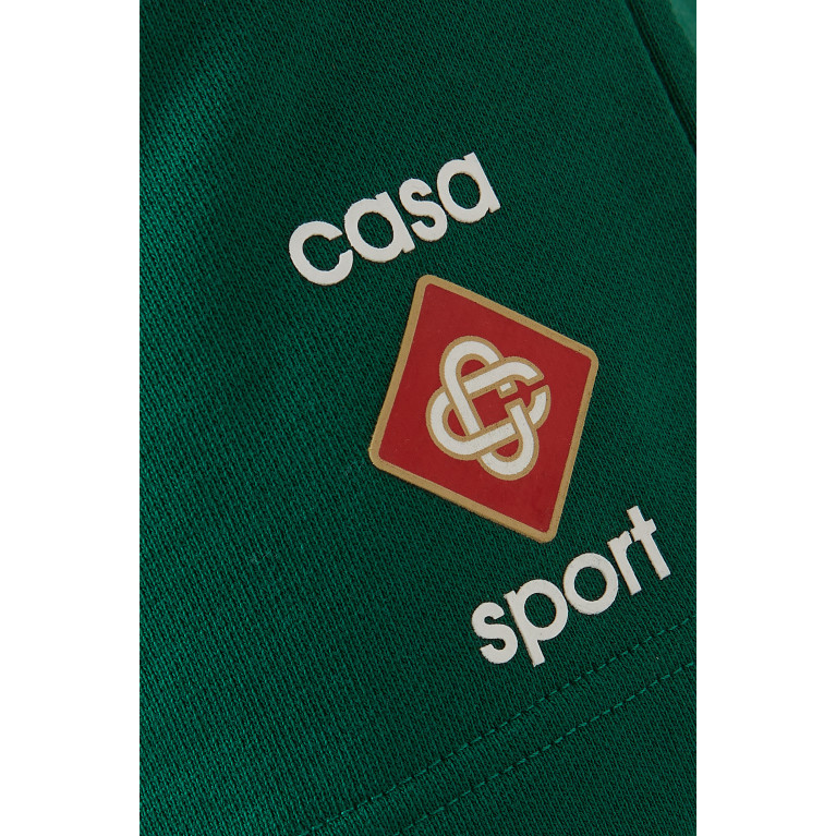Casablanca - Casa Sport Sweat Shorts in Organic Cotton
