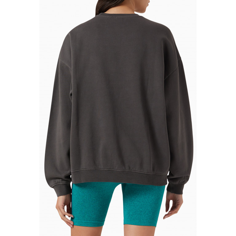 The Upside - Infinite Saturn Crewneck Sweatshirt in Organic Cotton-fleece