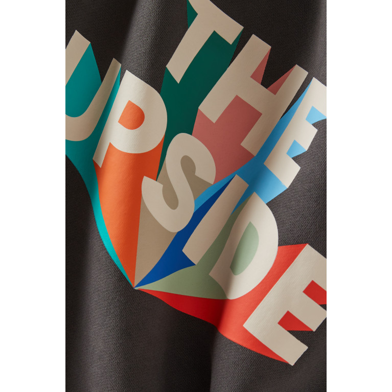 The Upside - Infinite Saturn Crewneck Sweatshirt in Organic Cotton-fleece