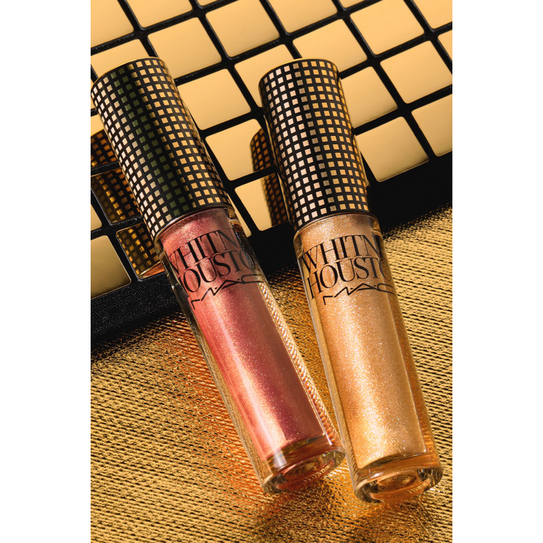 MAC Cosmetics - Nippy's Shimmery Gold M.A.C X Whitney Houston Lipglass, 3.1ml