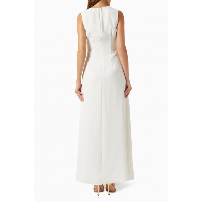 HALSTON - Renée Gown in Stretch Crepe
