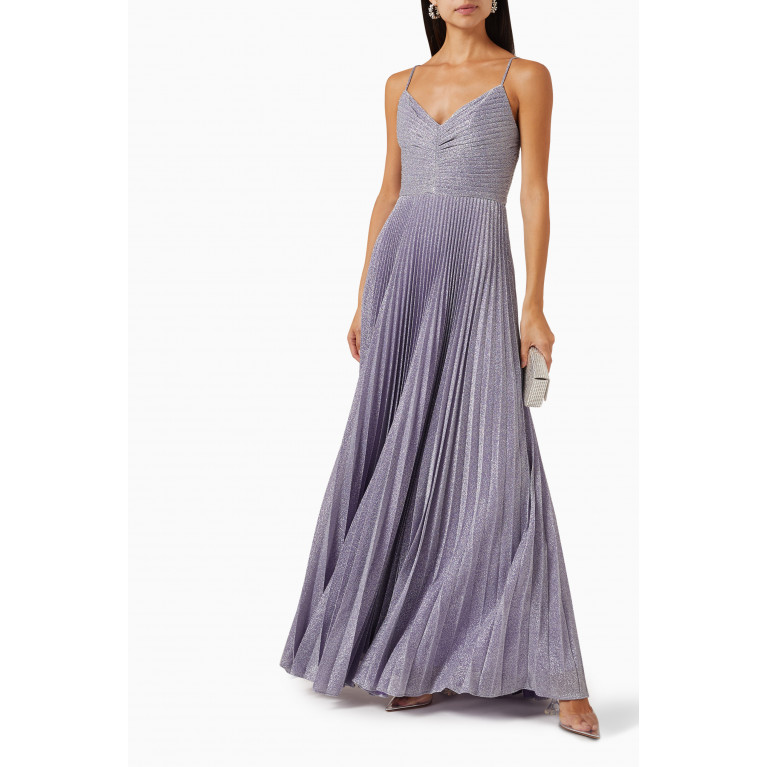 HALSTON - Maycee Gown in Shimmer Jersey