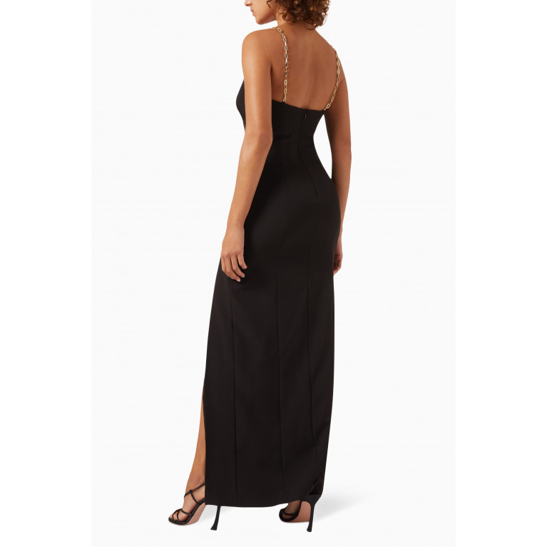 HALSTON - Alli Gown in Stretch Crepe