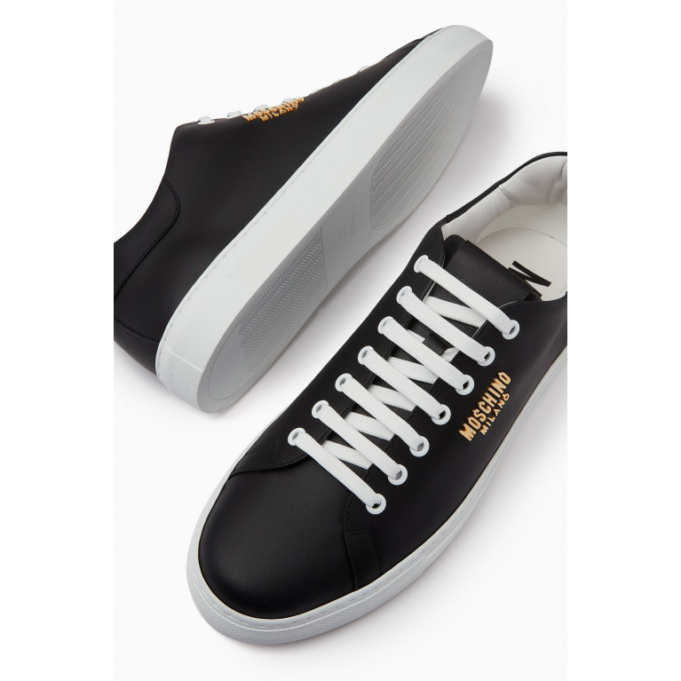 Moschino - Low-top Sneakers in Leather