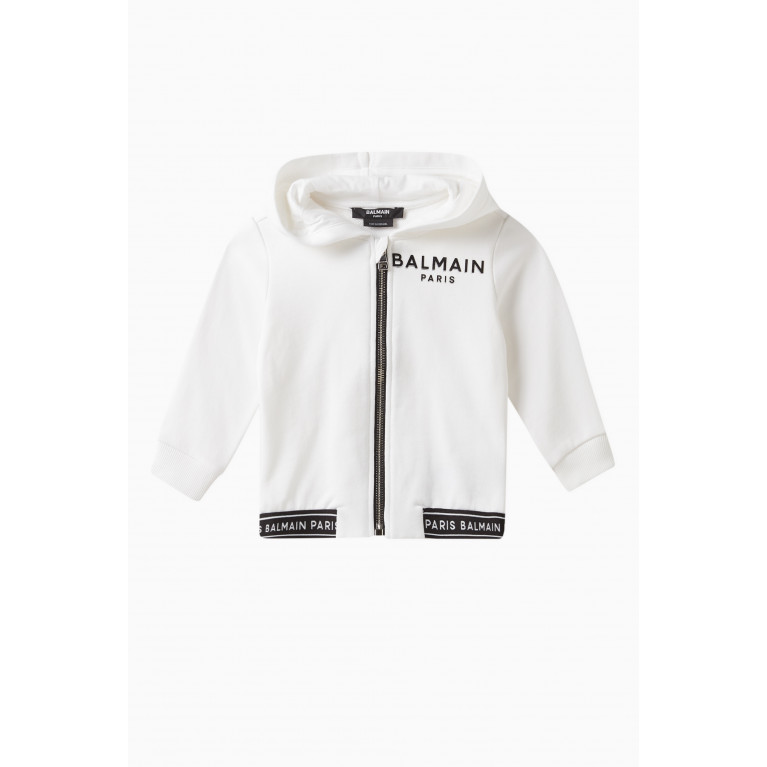 Balmain - Logo Detail Sweatshirt in Cotton