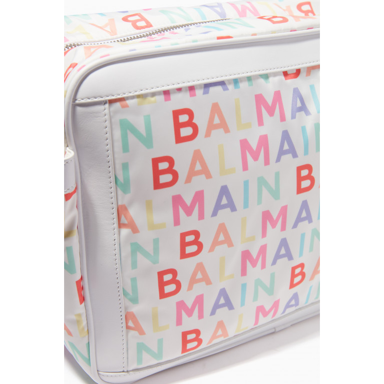 Balmain - Balmain Logos Changing Bag in Nylon
