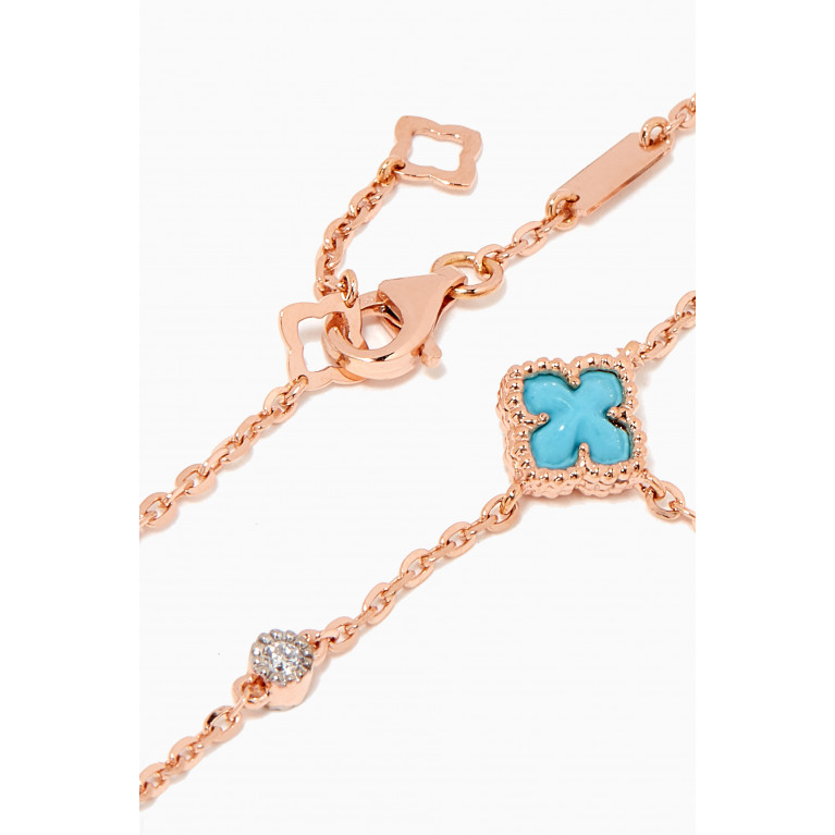 LaBella - Diamond Hand Chain in 18kt Rose Gold