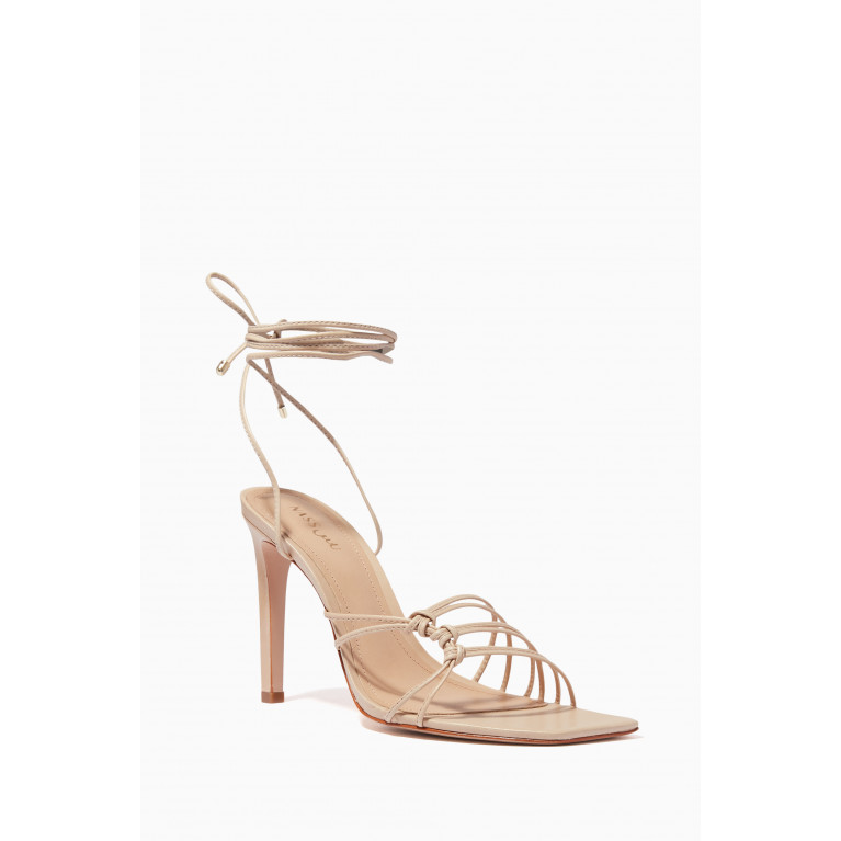 NASS - Lace-up Sandals in Leather