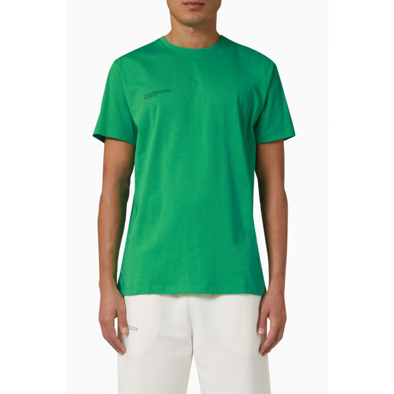 Pangaia - 365 T-shirt in Organic Cotton Jade Green