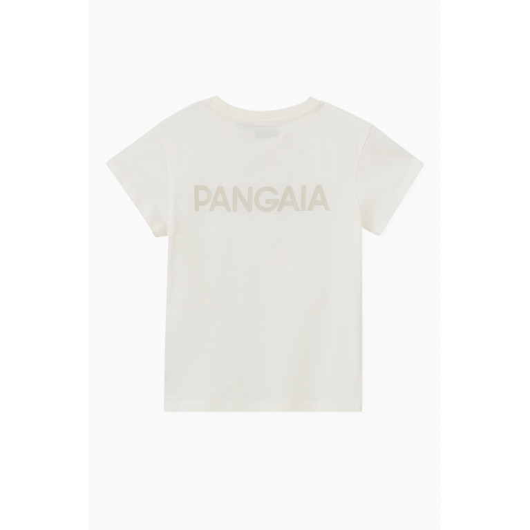 Pangaia - Logo Print T-shirt in Organic Cotton Neutral