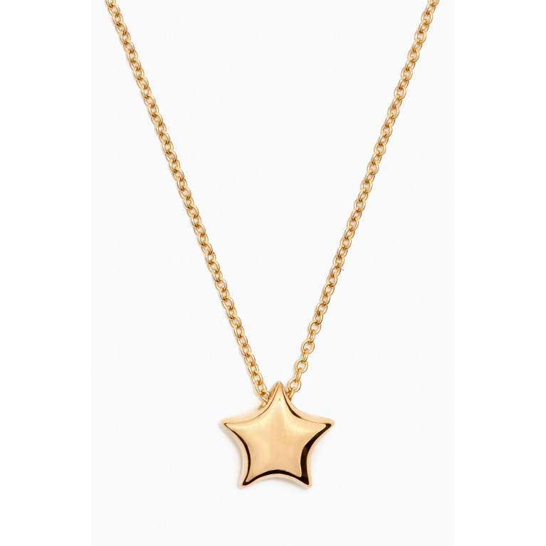 The Alkemistry - Chubby Star Necklace in 18kt Yellow Gold