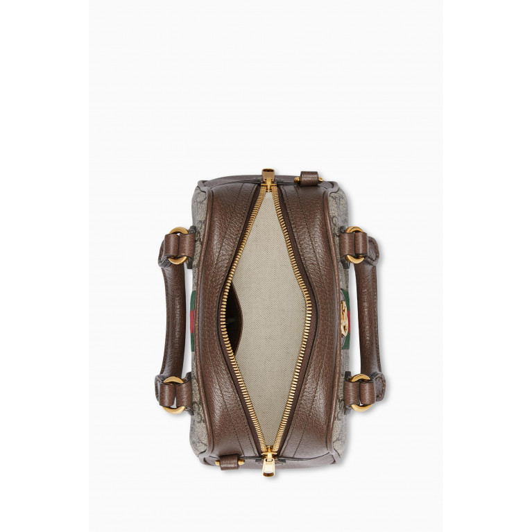 Gucci - Mini Ophidia Top-handle Bag in GG Supreme Canvas