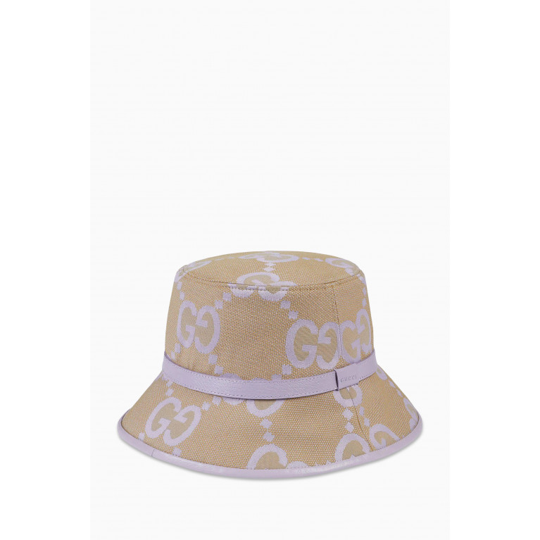 Gucci - Jumbo GG Bucket Hat in Canvas