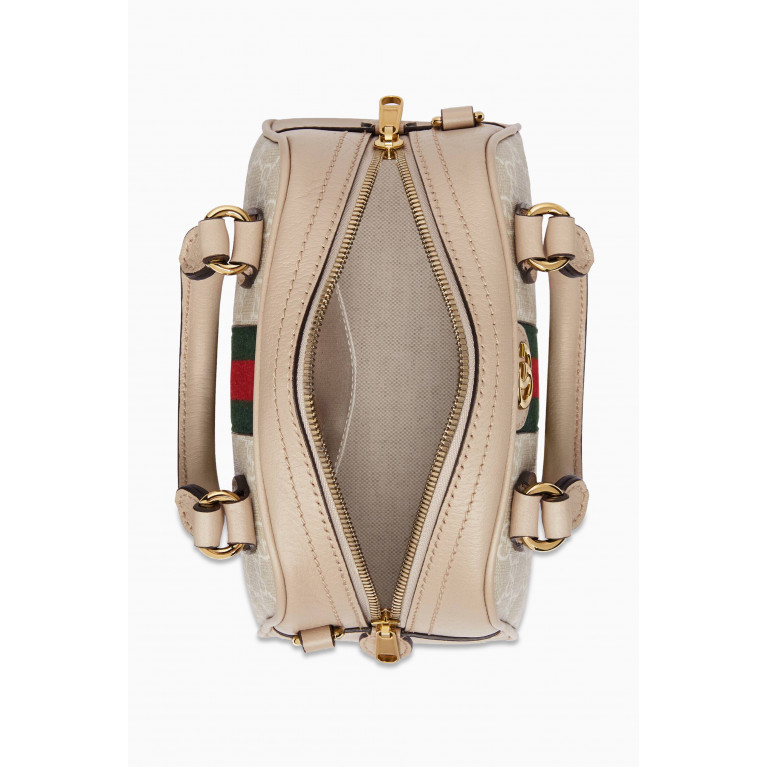 Gucci - Mini Ophidia Crossbody Bag in Supreme Canvas