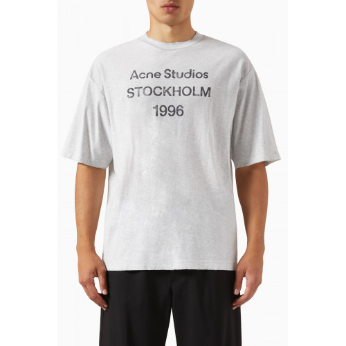 Acne Studios - Logo Stamp T-Shirt in Organic Cotton
