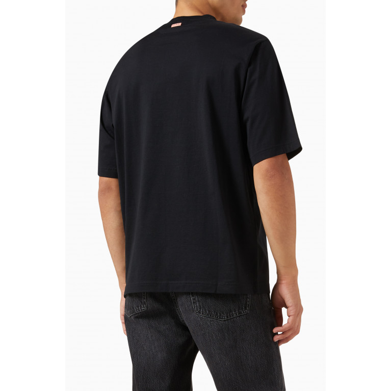 Acne Studios - Logo T-Shirt in Cotton Black