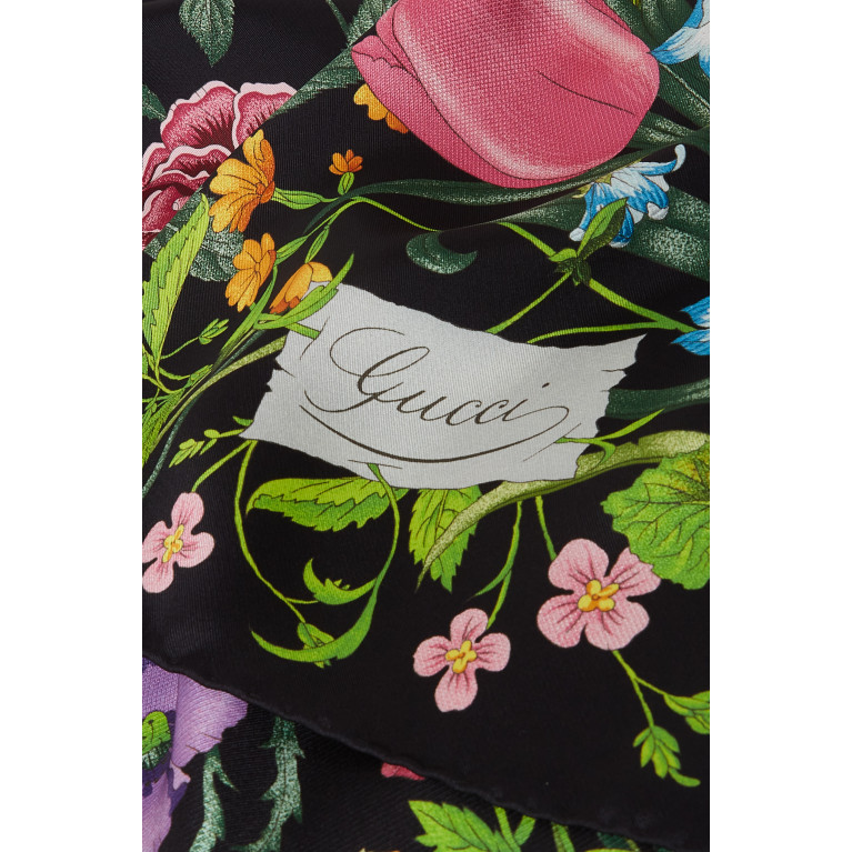 Gucci - Flora Square Shawl in Silk