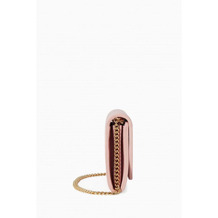 Gucci - Blondie Shoulder Bag in Leather Pink