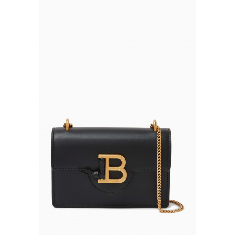 Balmain - B-Buzz Compact Wallet in Smooth Leather