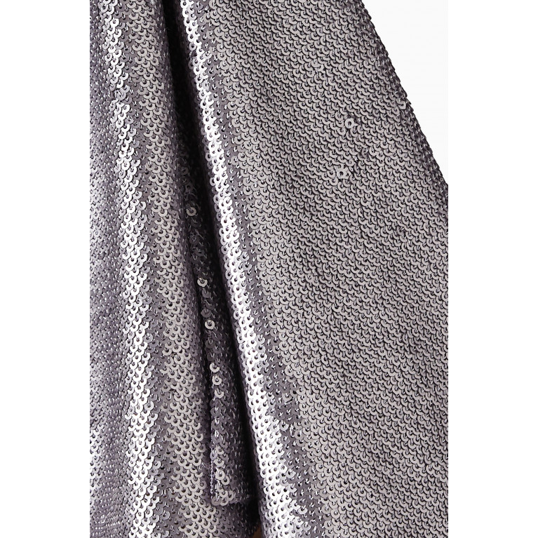 Gauge81 - Moville One-shoulder Top in Sequin Purple