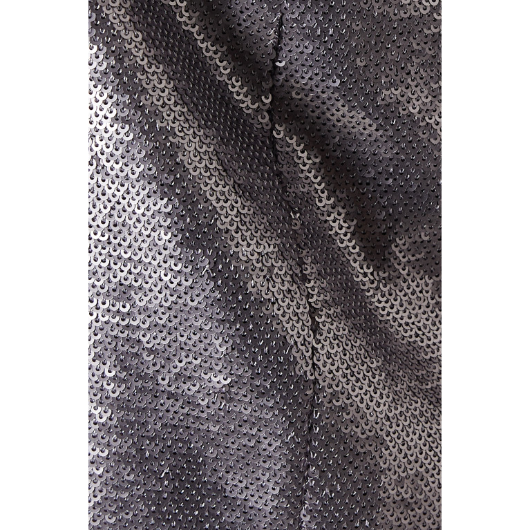 Gauge81 - Kailua Skirt in Sequinned Nylon Purple