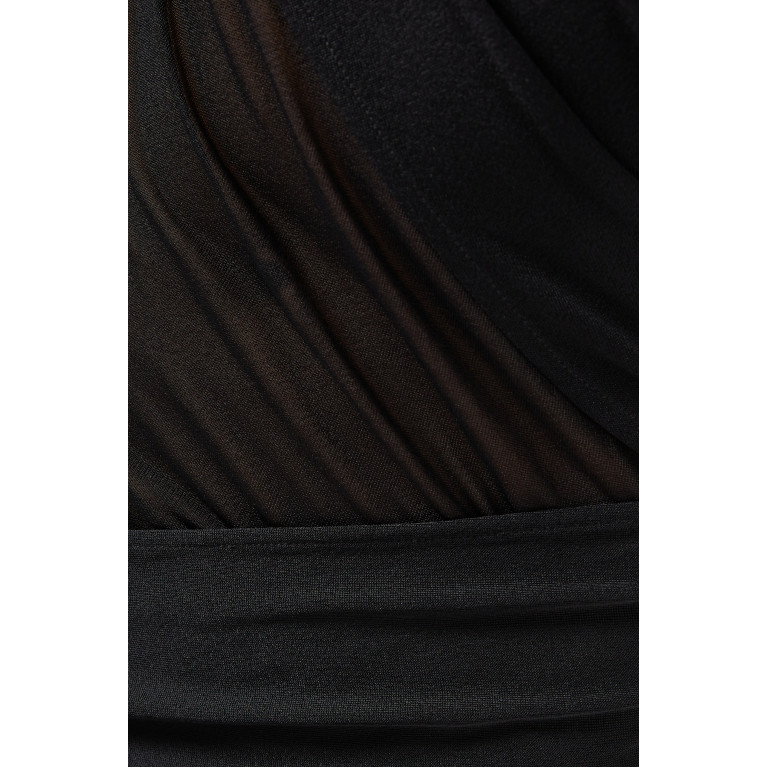 Gauge81 - Ula Asymmetric Mini Dress in Viscose-blend