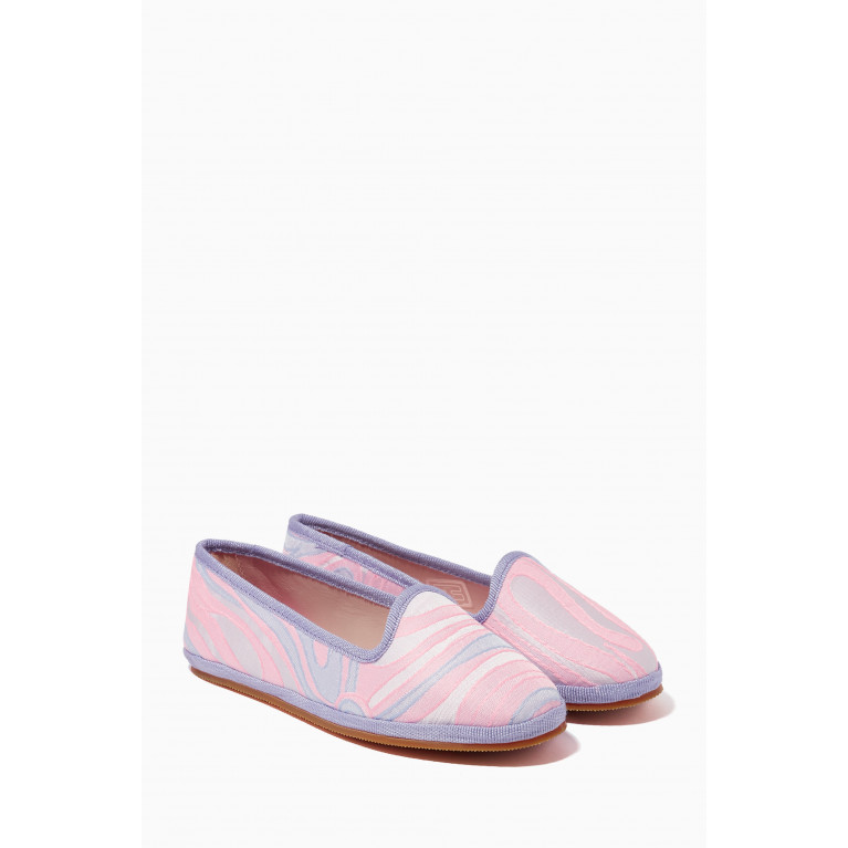 Emilio Pucci - Patterned Slip-on Shoes