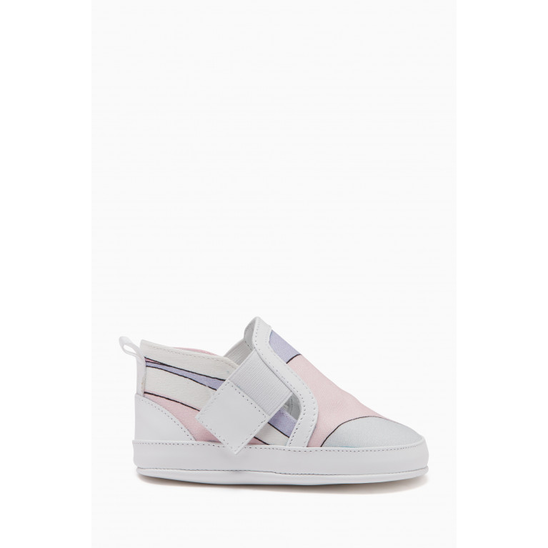Emilio Pucci - Graphic Detail Trainers in Polyamide