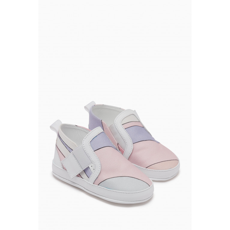Emilio Pucci - Graphic Detail Trainers in Polyamide