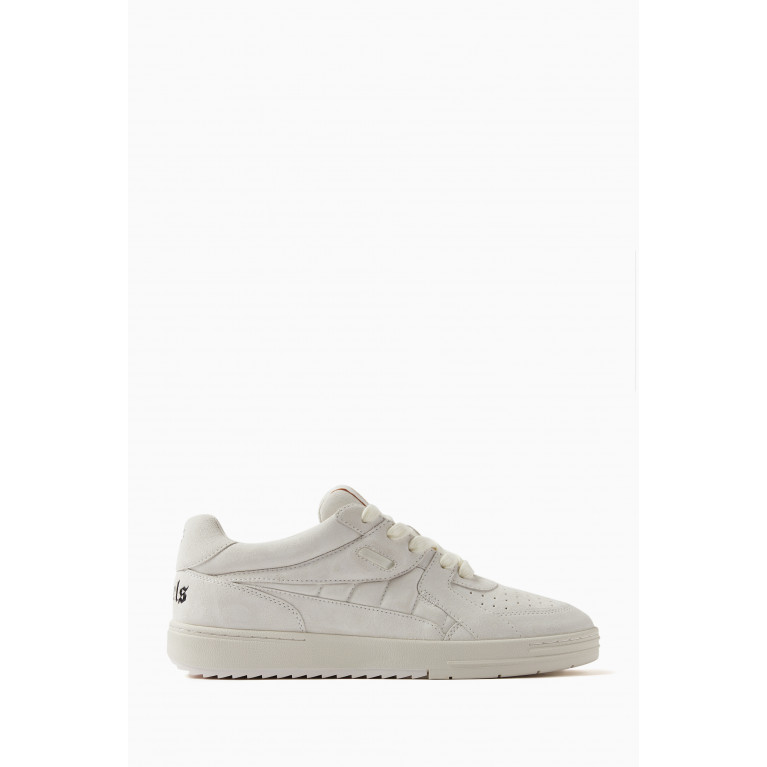 Palm Angels - University Sneakers in Suede Neutral