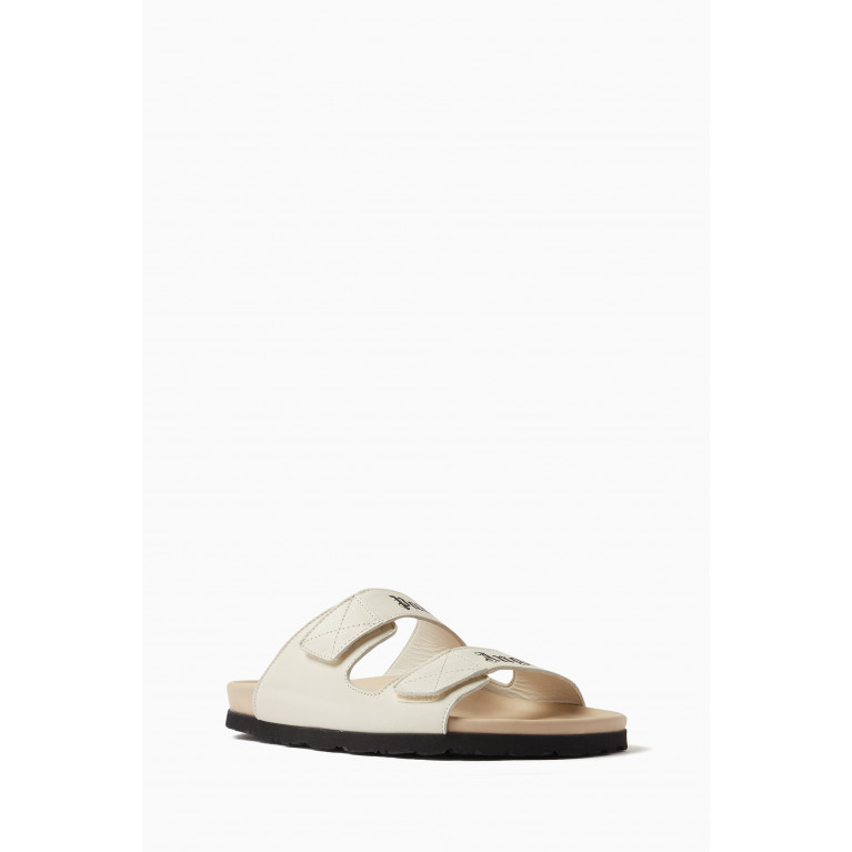 Palm Angels - Logo Sandals in Leather
