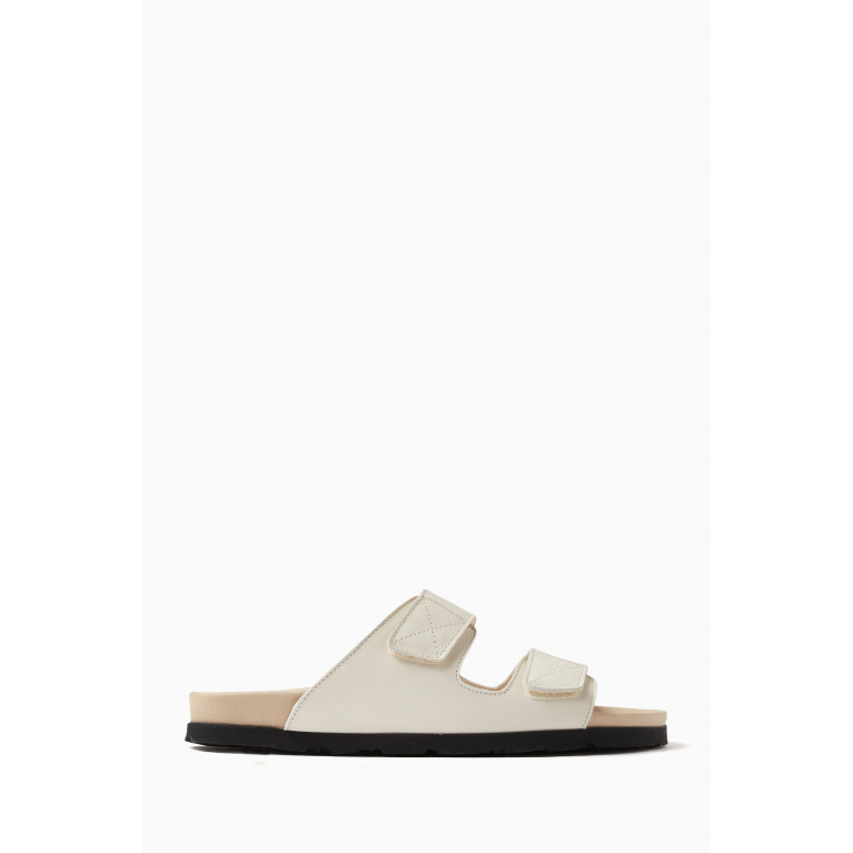Palm Angels - Logo Sandals in Leather