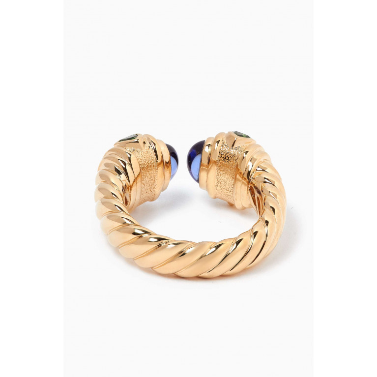 David Yurman - Renaissance® Black Onyx Ring in 18kt Gold