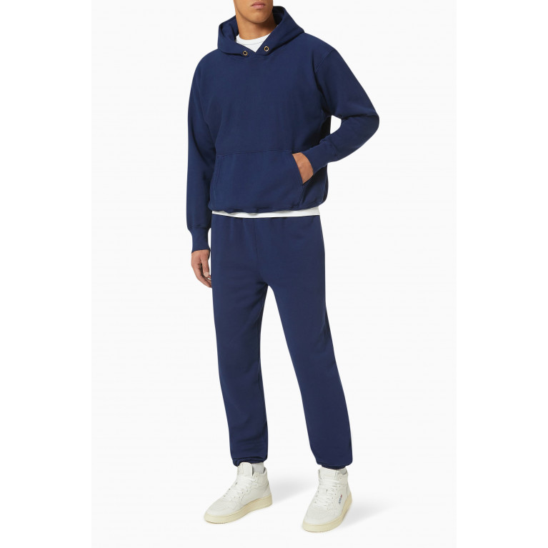 Les Tien - Classic Sweatpants in Heavyweight Fleece Blue