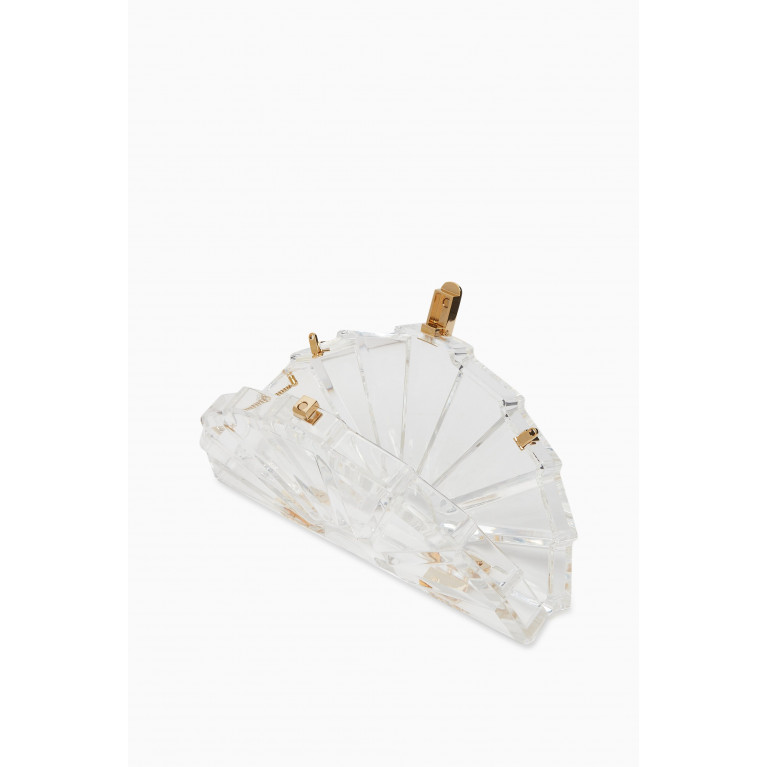 Marzook - Paloma Lucid Small Clutch in Resin