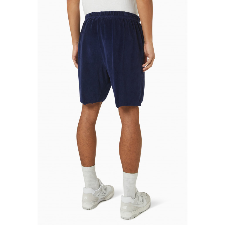 Les Tien - Snap Front Shorts in Cotton Blend