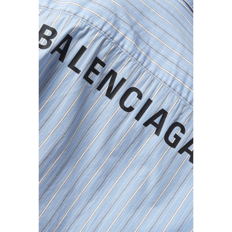 Balenciaga - Cocoon Shirt in Striped Cotton