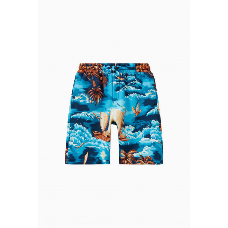 Dolce & Gabbana - Hawaii Print Shorts in Cotton