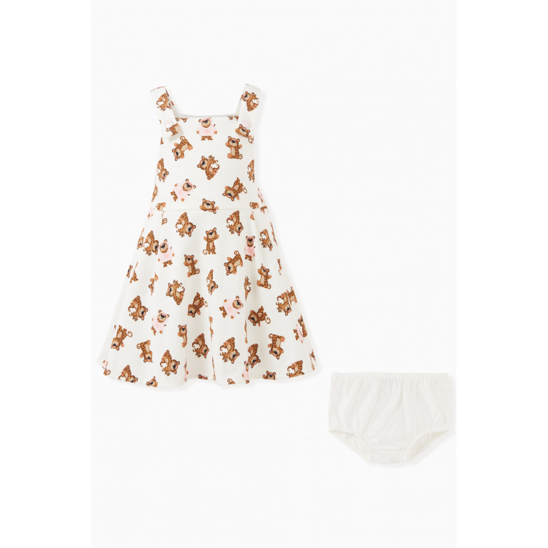 Dolce & Gabbana - Leopard-print Dress in Cotton