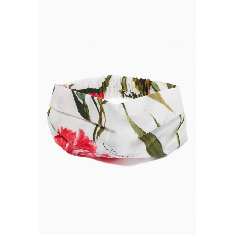 Dolce & Gabbana - Happy Poppy Garden Bandana Headband