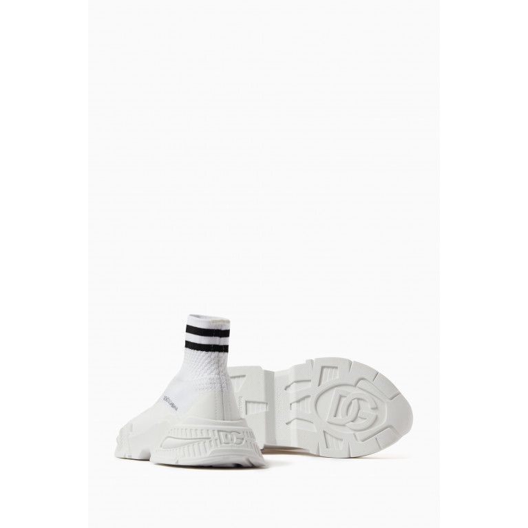 Dolce & Gabbana - High-top Wave Sneakers in Mesh