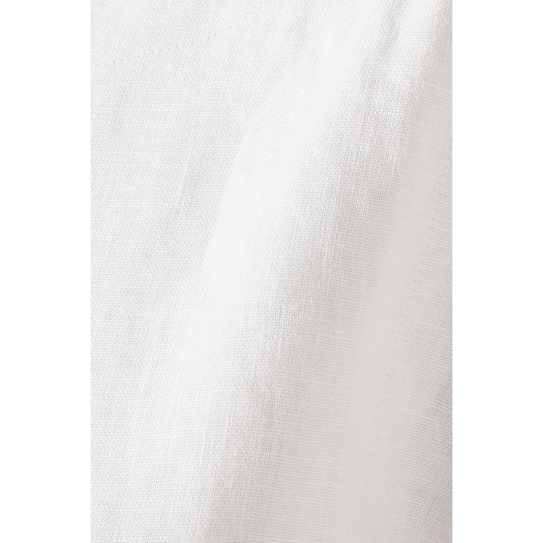 Posse - Martina Crop Top in Linen White