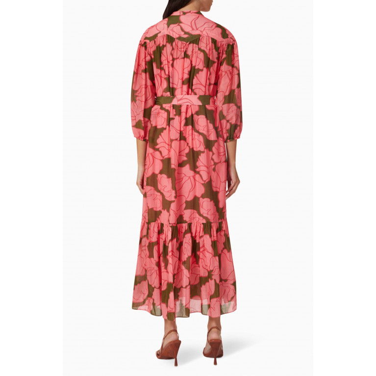 Mergim - Alisya Maxi Dress in Cotton Silk