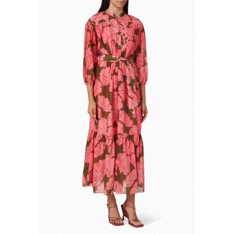 Mergim - Alisya Maxi Dress in Cotton Silk