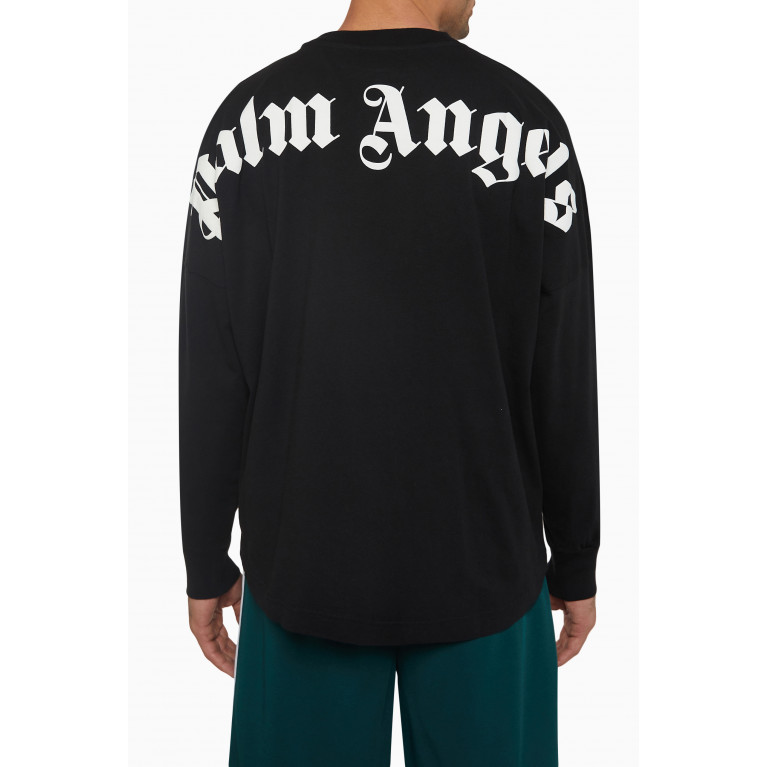 Palm Angels - Classic Logo T-shirt in Cotton Black