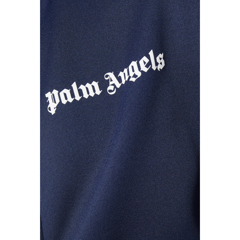Palm Angels - Classic Logo Track Jacket in Nylon Blue