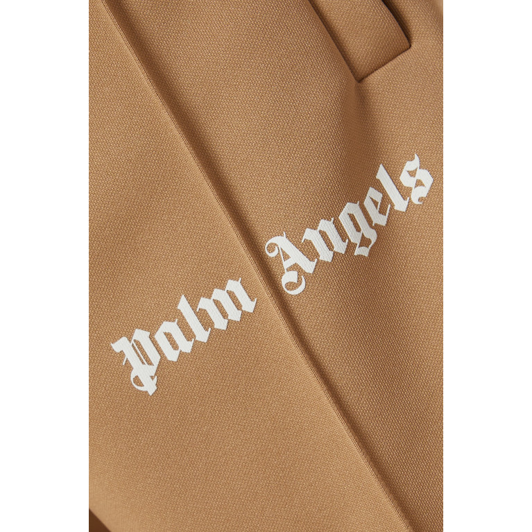 Palm Angels - Classic Logo Track Shorts in Technical Fabric Neutral