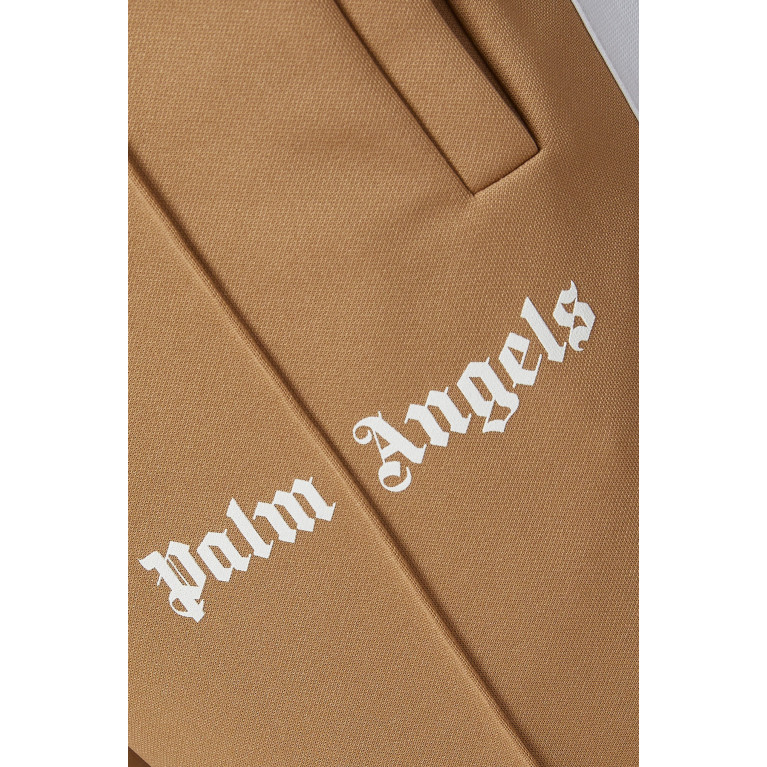 Palm Angels - Classic Logo Track Pants in Technical Fabric Neutral
