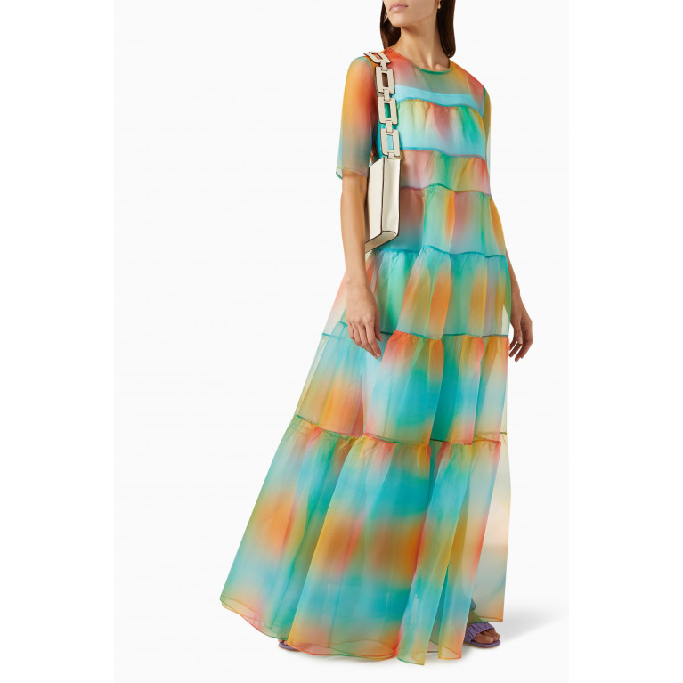 Staud - Hyacinth Maxi Dress in Organza