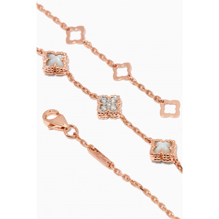 LaBella - Sharazad Jasmin Diamond Bracelet in 18kt Rose Gold